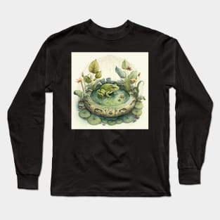 Frog Pond Ornament Long Sleeve T-Shirt